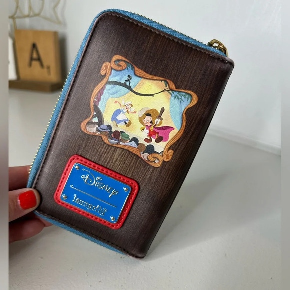 Loungefly Handbags - Loungefly Disney Pinocchio Zip Around Wallet